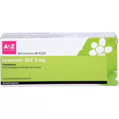 LEVOCETI-AbZ 5 mg compresse rivestite con film, 20 pz