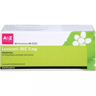 LEVOCETI-AbZ 5 mg compresse rivestite con film, 50 pz