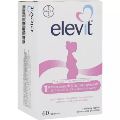 ELEVIT 1 Fertilità &amp; Compresse di gravidanza, 1X60 St