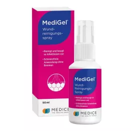 MEDIGEL Spray detergente per ferite, 50 ml