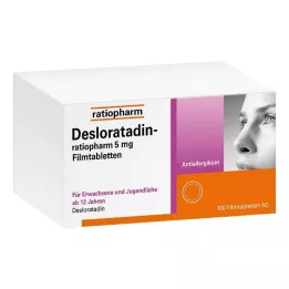 DESLORATADIN-ratiopharm 5 mg compresse rivestite con film, 100 pz