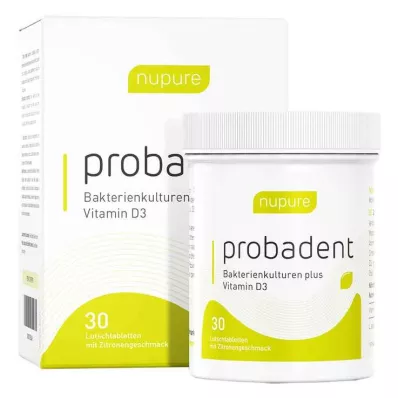 NUPURE probadent probiotic for bad breath Lut., 30 pz