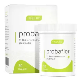 NUPURE probaflor Probiotici per il ripristino intestinale Kps, 30 pz