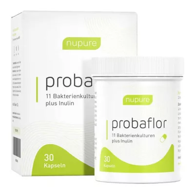 NUPURE probaflor Probiotici per il ripristino intestinale Kps, 30 pz