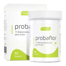 NUPURE probaflor Probiotici per il ripristino intestinale Kps, 90 pz