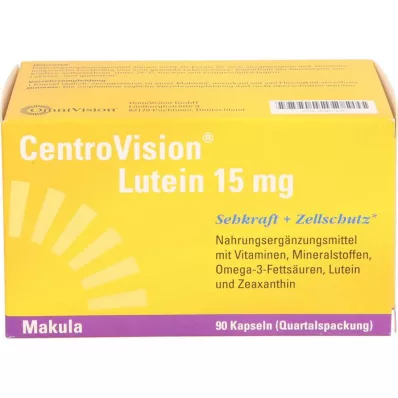 CENTROVISION Luteina 15 mg Capsule, 90 Capsule