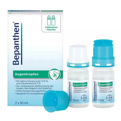 BEPANTHEN Gocce oculari, 2X10 ml BEPANTHEN Gocce oculari, 2X10 ml