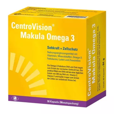 CENTROVISION Macula Omega-3 Capsule, 90 Capsule CENTROVISION Macula Omega-3 Capsule, 90 Capsule