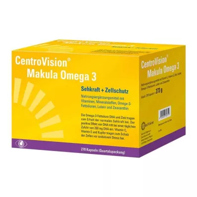 CENTROVISION Macula Omega-3 Capsule, 270 Capsule CENTROVISION Macula Omega-3 Capsule, 270 Capsule