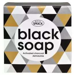 MADE BY SPEICK Sapone nero al carbone attivo, 100 g