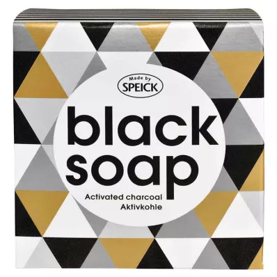 MADE BY SPEICK Sapone nero al carbone attivo, 100 g