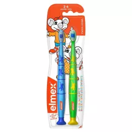 ELMEX Spazzolino per bambini Duo Pack, 2 pezzi