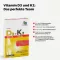 Vitamina D3+K2 2000 U.I., 60 pz