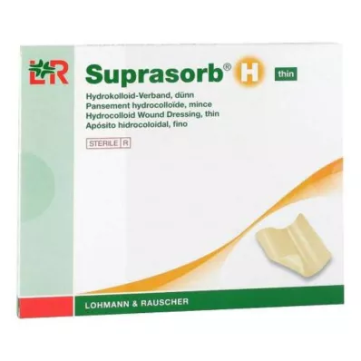 Suprasorb H medicazione idrocolloidale sottile 10x10 cm, 10 pezzi Suprasorb H medicazione idrocolloidale sottile 10x10 cm, 10 pezzi