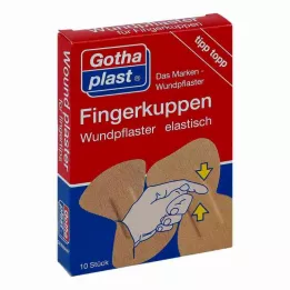 GOTHAPLAST Cerotto elastico per ferite alle dita, 2 misure, 10 pezzi