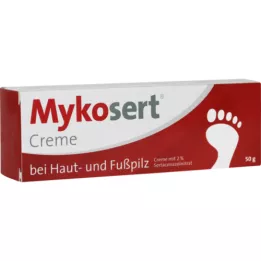 MYKOSERT Crema per funghi della pelle e dei piedi, 50 g