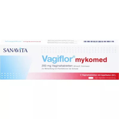 VAGIFLOR mykomed 200 mg compresse vaginali, 3 pz
