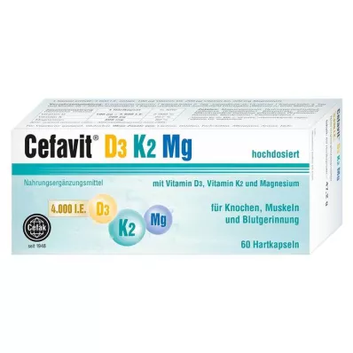 CEFAVIT D3 K2 Mg 4.000 U.I. capsule rigide, 60 pz