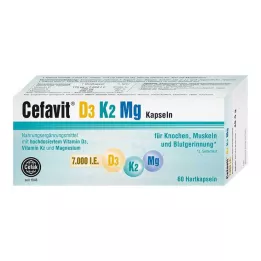 CEFAVIT D3 K2 Mg 7.000 U.I. capsule rigide, 60 pz