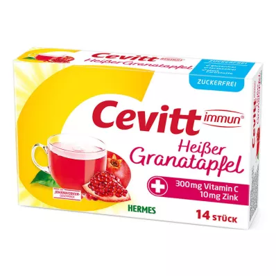 Cevitt immune granulato di melograno caldo senza zucchero, 14 pz