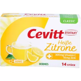 CEVITT granuli immuni di limone caldo classico, 14 pezzi
