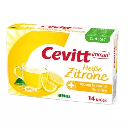 CEVITT granuli immuni di limone caldo classico, 14 pezzi