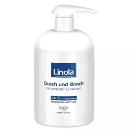 LINOLA Doccia e lavaggio con dispenser, 500 ml