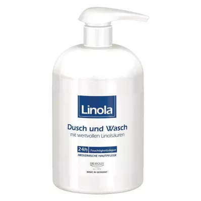 LINOLA Doccia e lavaggio con dispenser, 500 ml LINOLA Doccia e lavaggio con dispenser, 500 ml