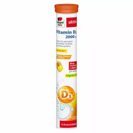 DOPPELHERZ Vitamina D3 2000 U.I. Compresse effervescenti, 15 pz