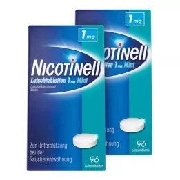NICOTINELL Pasticche 1 mg Menta, 2X96 St