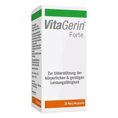 VITA GERIN Capsule molli Forte, 30 pezzi VITA GERIN Capsule molli Forte, 30 pezzi