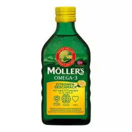 MÖLLERS Omega-3 Olio al gusto di limone, 250 ml