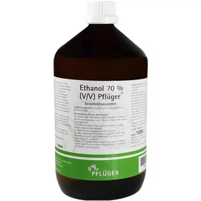 Etanolo 70% V/V Pflueger, 1000 ml Etanolo 70% V/V Pflueger, 1000 ml