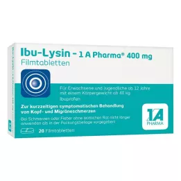 IBU-LYSIN 1A Pharma 400 mg Compresse rivestite con film, 20 Capsule