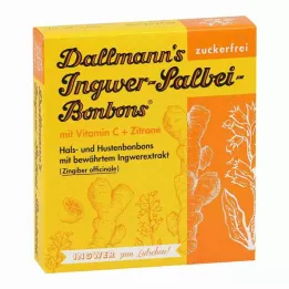 DALLMANNCaramelle allo zenzero e salvia, 37 g