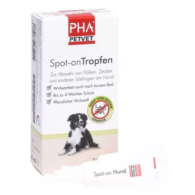 PHA Gocce spot-on per cani, 2X2 ml