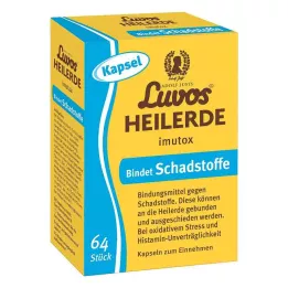 LUVOS Capsule di terra curativa imutox, 64 pz