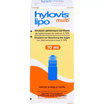 HYLOVIS lipo multi collirio, 10 ml