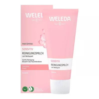 WELEDA Latte detergente sensibile alla mandorla, 75 ml WELEDA Latte detergente sensibile alla mandorla, 75 ml