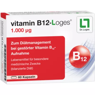 VITAMIN B12-LOGES capsule da 1.000 μg, 60 pz