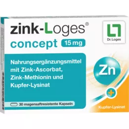 ZINK-LOGES concetto 15 mg capsule enteriche, 30 pz