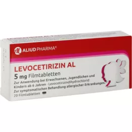 LEVOCETIRIZIN AL 5 mg compresse rivestite con film, 20 pz