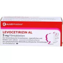 LEVOCETIRIZIN AL 5 mg compresse rivestite con film, 50 pz