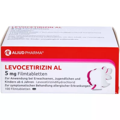 LEVOCETIRIZIN AL 5 mg compresse rivestite con film, 100 pz