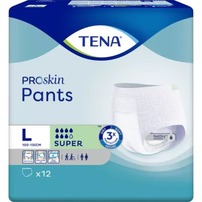 TENA PANTS pantaloni monouso super L, 12 pz