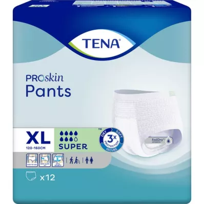 TENA PANTS super XL pantaloni monouso, 12 pezzi