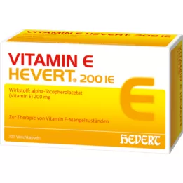 VITAMIN E HEVERT 200 I.E. capsule molli, 100 pz