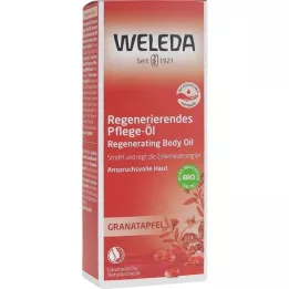 WELEDA Olio trattante rigenerante al melograno, 100 ml