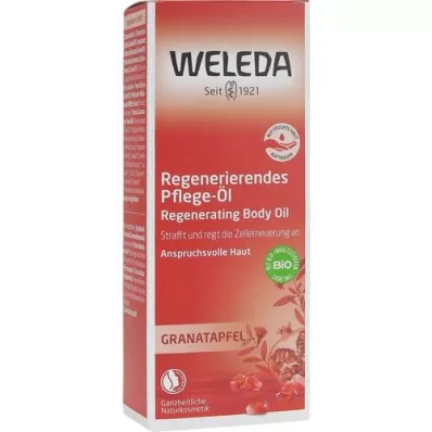 WELEDA Olio trattante rigenerante al melograno, 100 ml