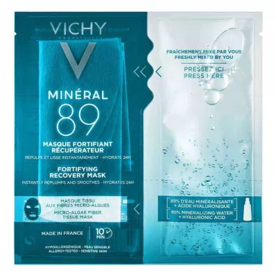 VICHY MINERAL 89 Maschera di stoffa, 1 pz